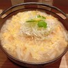 太閤うどん - とりおじやうどん　鉄なべも雰囲気あります(*´з`)