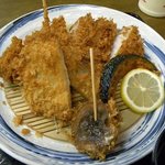 うめや自由亭 - うめや自由亭　ロースカツ定食（大）