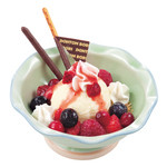 道とん堀 - ベリーミニパフェ