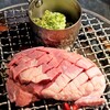 炭火焼肉 ゴールデンホルモン - BIGハツステーキ