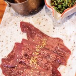 炭火焼肉 ゴールデンホルモン - レバーしゃぶしゃぶ