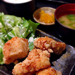 酉一途 - 唐揚定食500円（期間限定）