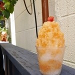 Monsarrat Ave Shave Ice  - 料理写真:Mix Fruit（small） ＄4.00