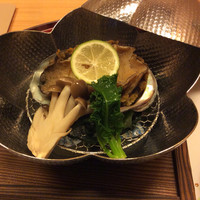 竹彩 - 鮑の酒蒸し
                  