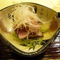 祇園 末友 - 藁で燻した鰹のたたき
