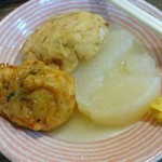 丸健水産 - スタミナ・大根・ガンモ