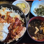 道の駅 風穴の里 - 『山賊わさびタルタル丼』(税込み1,400円)