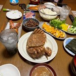 生簀の甲羅 - 母の誕生日で手巻き♪毛蟹は解凍したら爪が取れちゃった^^;