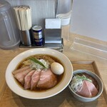 宍道湖しじみ中華蕎麦 琥珀 - 