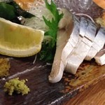 一保° - H.27.4.8.夜 鯖のきずし(自家製) 650円