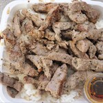 Steak Shack - 料理写真:14oz Steak Plate（$26.85≒4,323円）