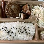 本家かまどや - 料理写真:ミックスグリル弁当¥680