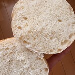 Tecona bagel - 生　断面