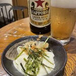 焼鶏もっけい - おとおし（ジーマーミー豆腐みたい）
