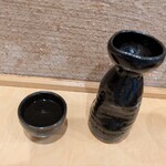 真そば 尾崎庵 - 「剣菱」を冷やで