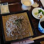 岩田屋 - ざるそば￥８００