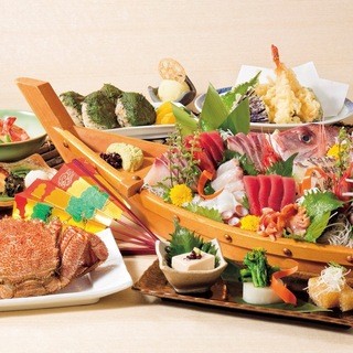 豪快!!鮮度抜群魚河岸料理