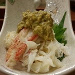 Oishii Sushi Sapporo Towa - かに 味噌和え