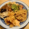 もうやんカレー 246 - 前田ライス、ほうれん草カレー、ポークカレー、タンドリーチキン、もやしナムル、スモークたくあん、おうどん