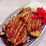 ゴーゴーカレー - 料理写真:ダブルカツカレー中＋チーズ