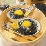 食堂 黒うさぎ - 黒うさぎのお月見焼売