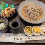 一匠庵 - ざる蕎麦とゲソ天