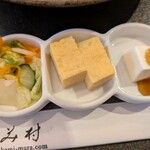 一匠庵 - 小鉢が嬉しい