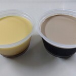 六花亭 - 料理写真:カスタードプリン 180円/コーヒーゼリー 190円