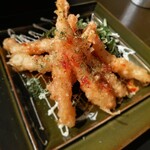 串揚げ＆心意気izakaya あしらい - 海老天のチリマヨ