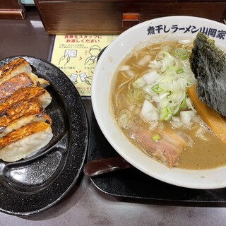 煮干しラーメン山岡家 _0