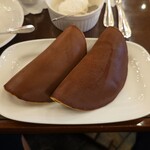 文明堂茶館 ル・カフェ - マイルドコーヒー + パステル2枚