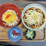 さぬきうどん あじ川 - 寿司かけ(ころ)