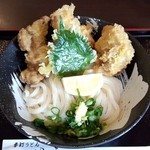 手打ちうどん 団平 - とり天生醤油