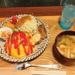MOGU-MOGU - 店主の気まぐれ日替わり定食 (税込)1,250円 ←ごはんは＋50円で大盛りです (2026.07.05)