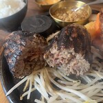 炭火ハンバーグ 肉焼き亭 - 