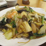 天廣堂 - 五目あんかけ焼きそば（1,000円）