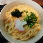 讃乃屋 - 釜玉うどん大盛580円＋120円