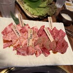一頭買燒肉 玄 淺草本店 - 盛り合わせ