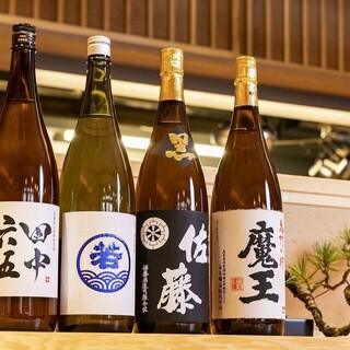 九州のお酒をご用意しております。