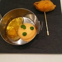 シェ モリ - アミューズ：蓋を開けたところ