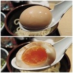 麺屋一燈 - 半熟味玉
