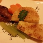 馳走 なか川 - 【H27.3.12】新たけのこ焚き合せ９８０円。