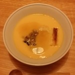 馳走 なか川 - 【H27.3.12】スッポン茶碗蒸し９００円。絶品！