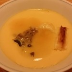 馳走 なか川 - 【H27.3.12】スッポン茶碗蒸し９００円。絶品！