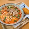 釜八うどん - 豆乳うどん(辛め)