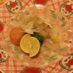 馳走 なか川 - 【H27.3.12】虎ふぐてっさ２６８０円。