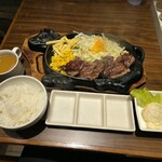 ダイヤモンドステーキ - 料理写真:ハラミランチ