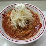蒙古タンメン中本 - 料理写真:冷たい北極ラーメン、ゆで玉子