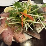 イタリアン酒場ナチュラ - 炙りカルパッチョ盛り合わせ