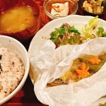 瓦そば すずめ - 週替わり　お魚の定食